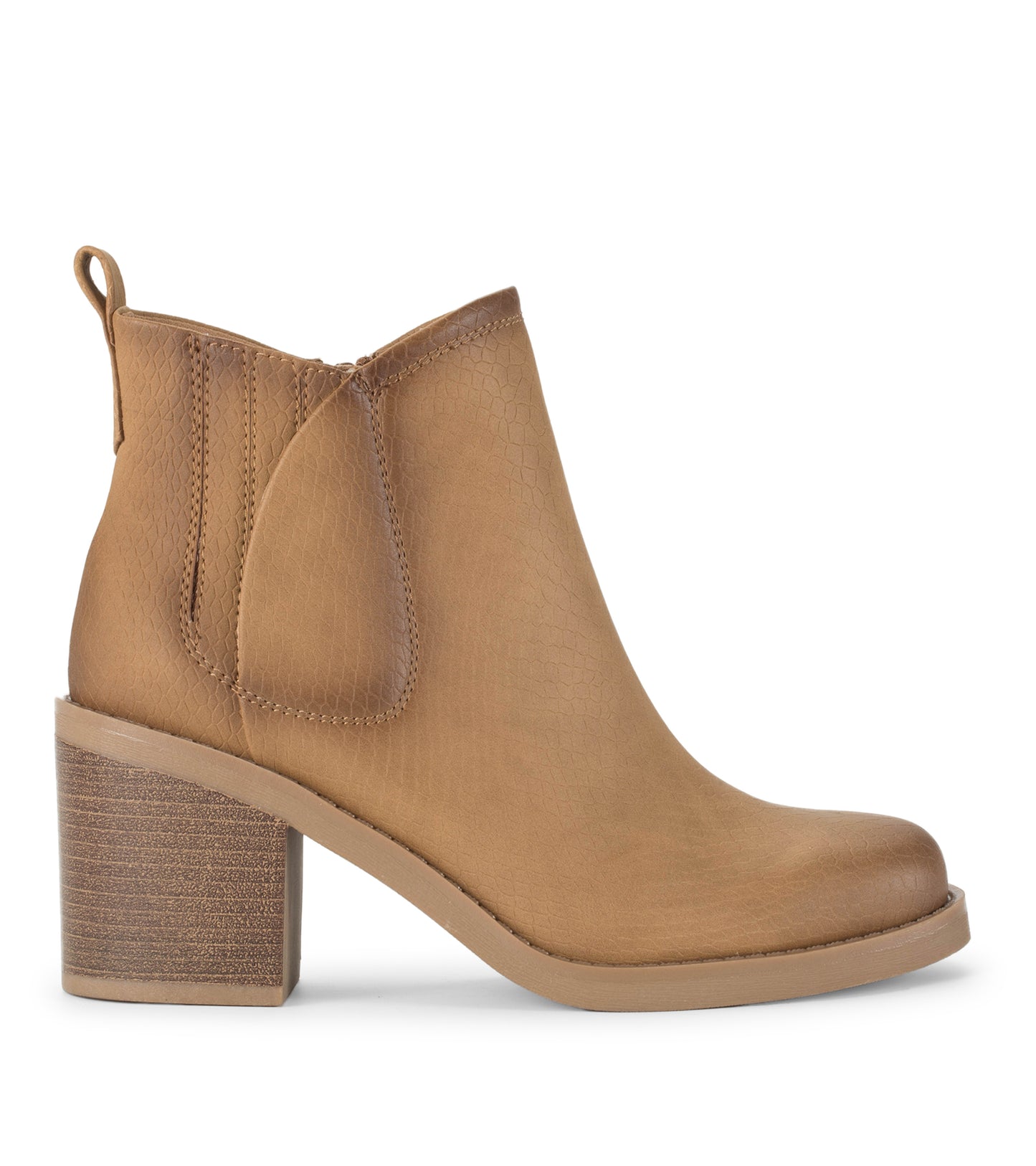 Baretraps Maria Block Heel Bootie Sandstone