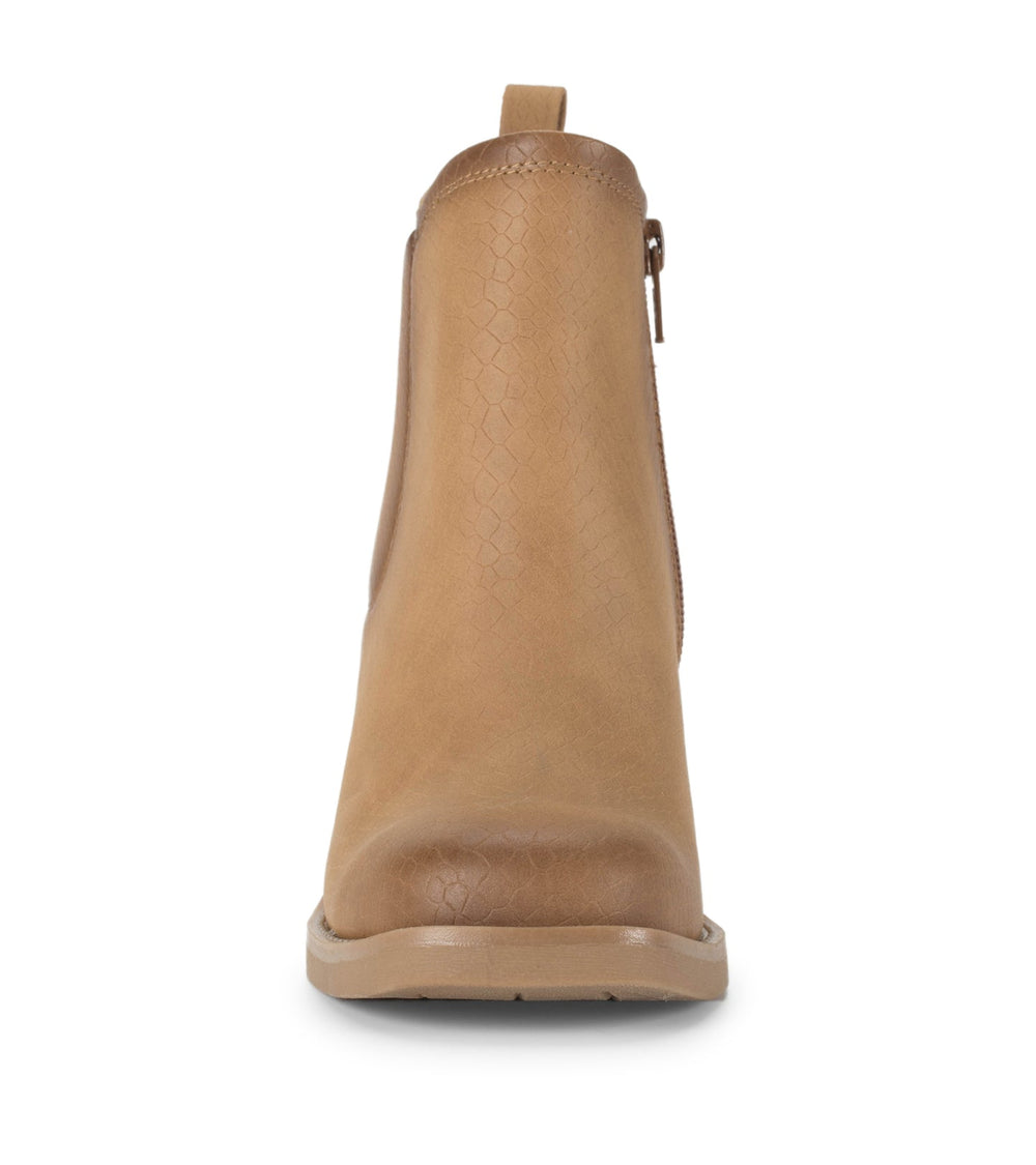Baretraps Maria Block Heel Bootie Sandstone