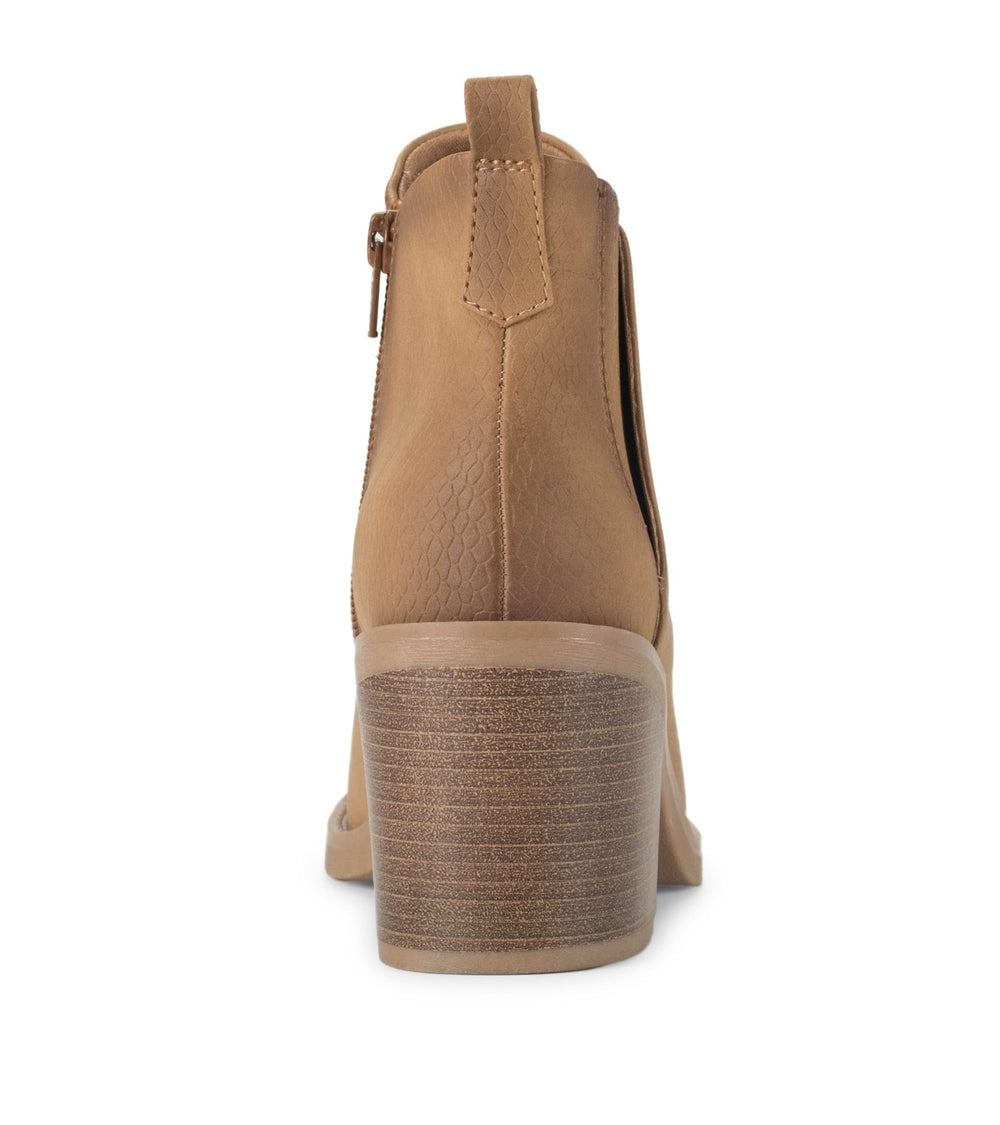 Baretraps Maria Block Heel Bootie Sandstone