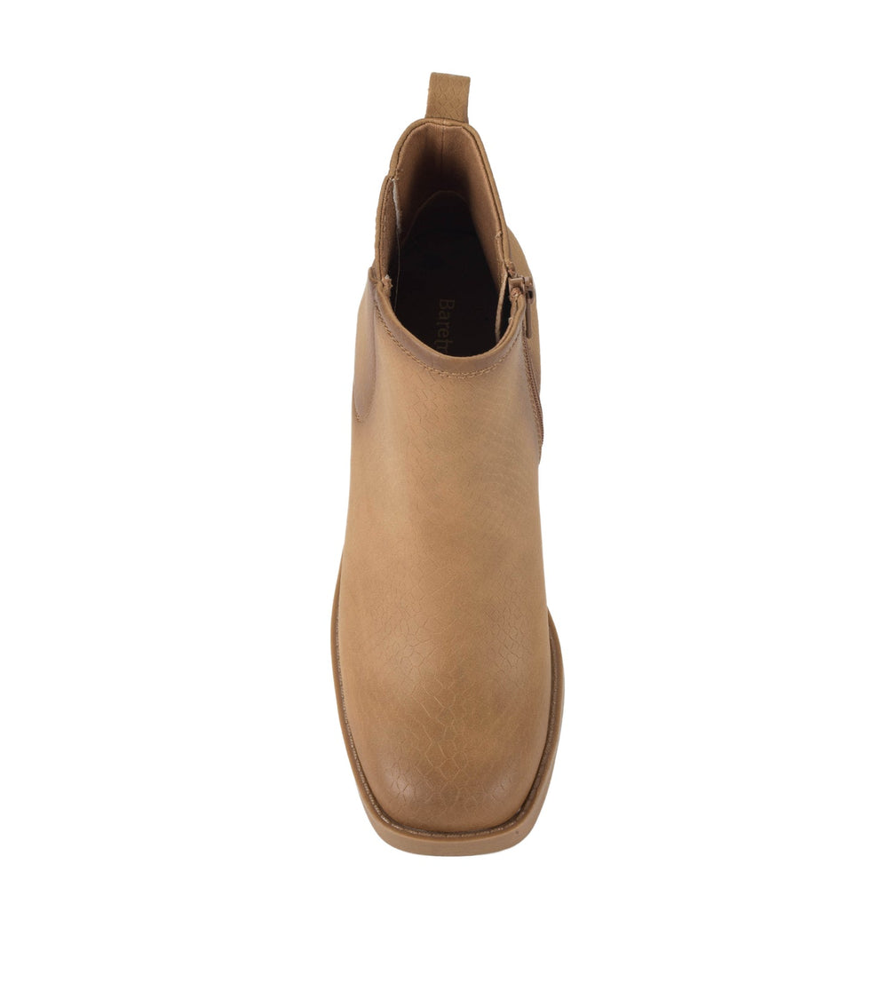 Baretraps Maria Block Heel Bootie Sandstone