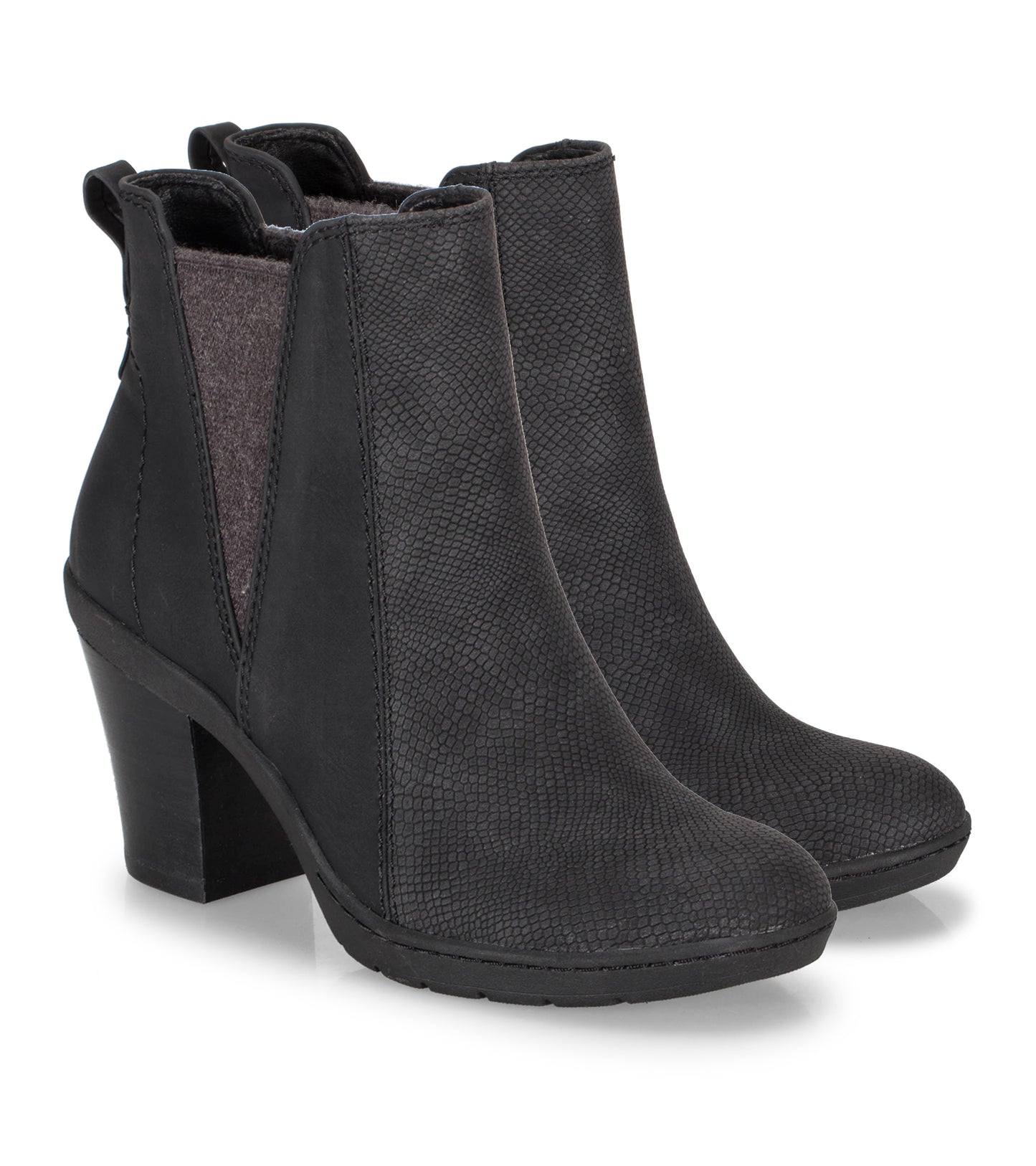 Baretraps Dasha Block Heel Bootie Black