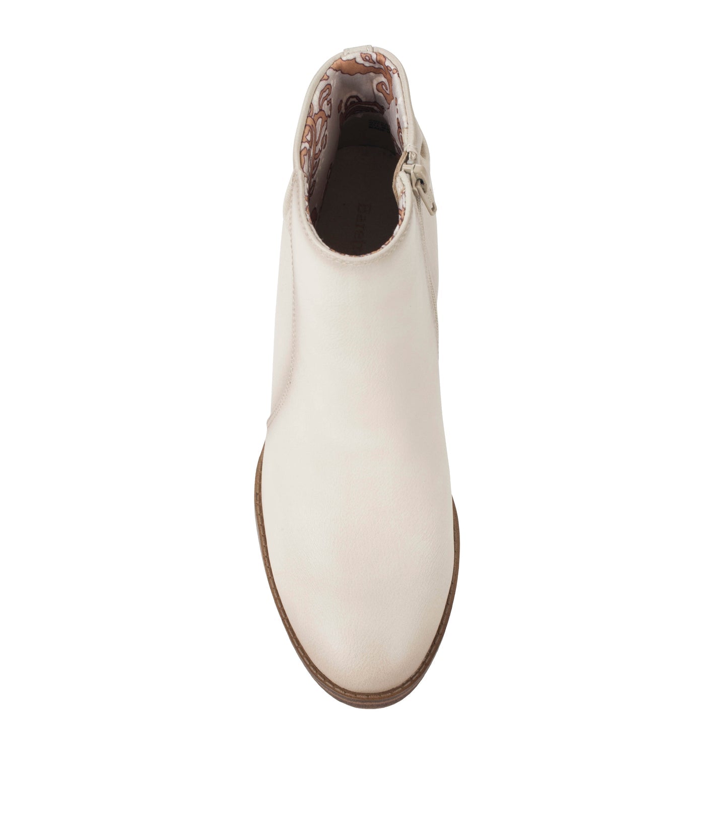 Baretraps Crystal Block Heel Bootie Milkyway