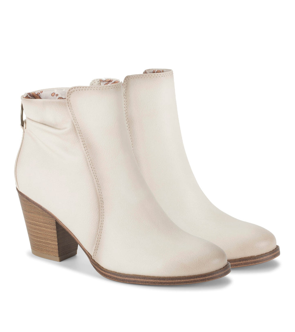 Baretraps Crystal Block Heel Bootie Milkyway