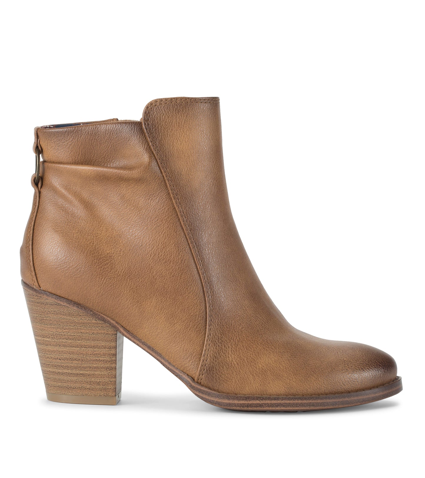 Baretraps Crystal Block Heel Bootie Auburn