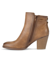 Baretraps Crystal Block Heel Bootie Auburn