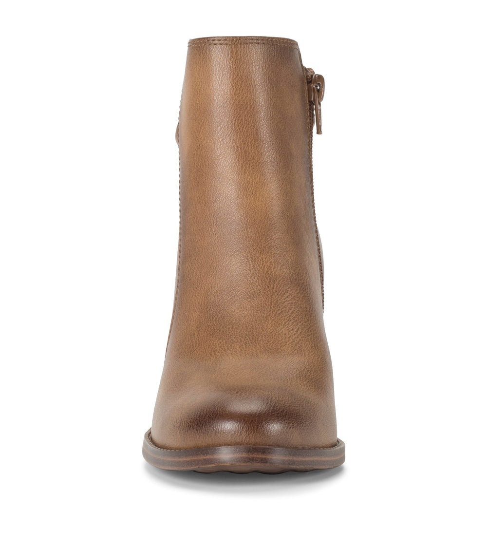 Baretraps Crystal Block Heel Bootie Auburn