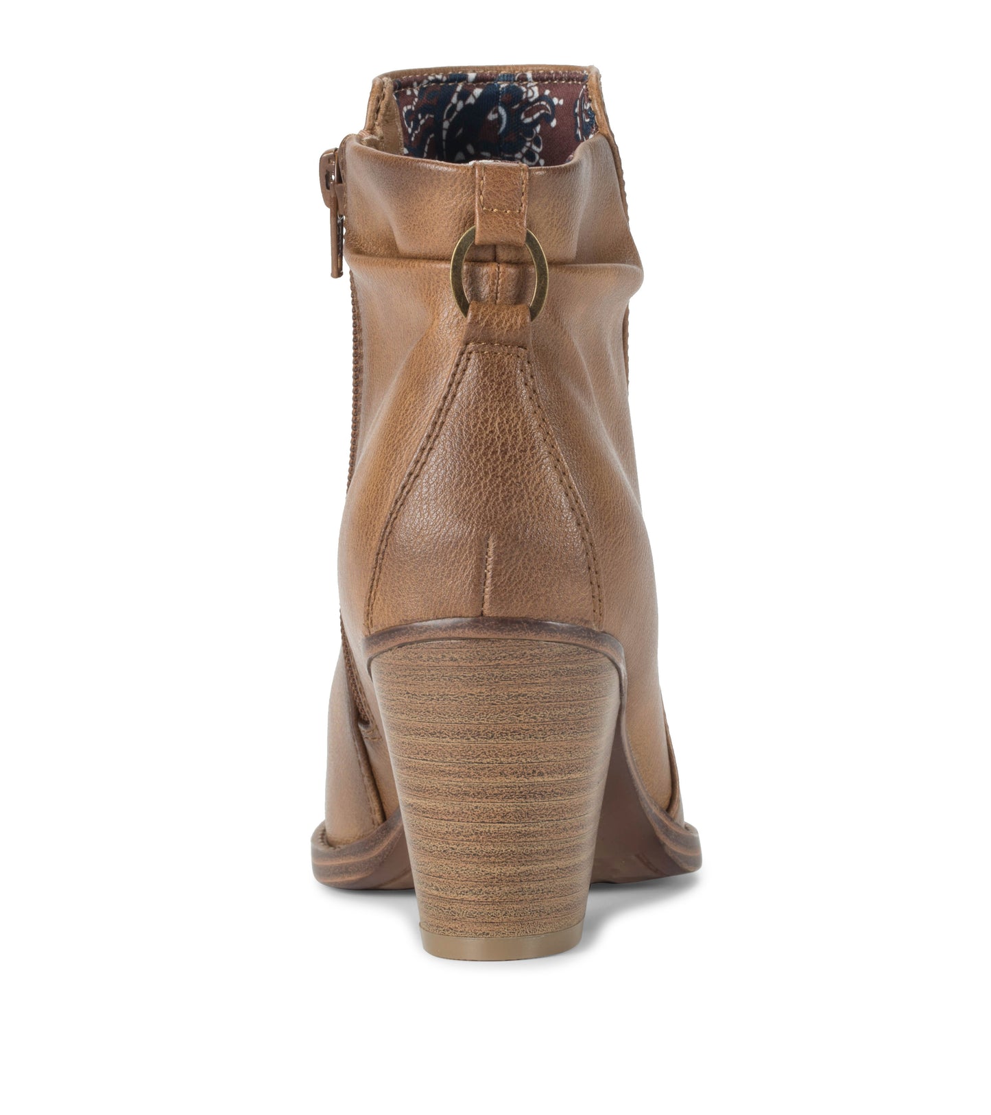 Baretraps Crystal Block Heel Bootie Auburn