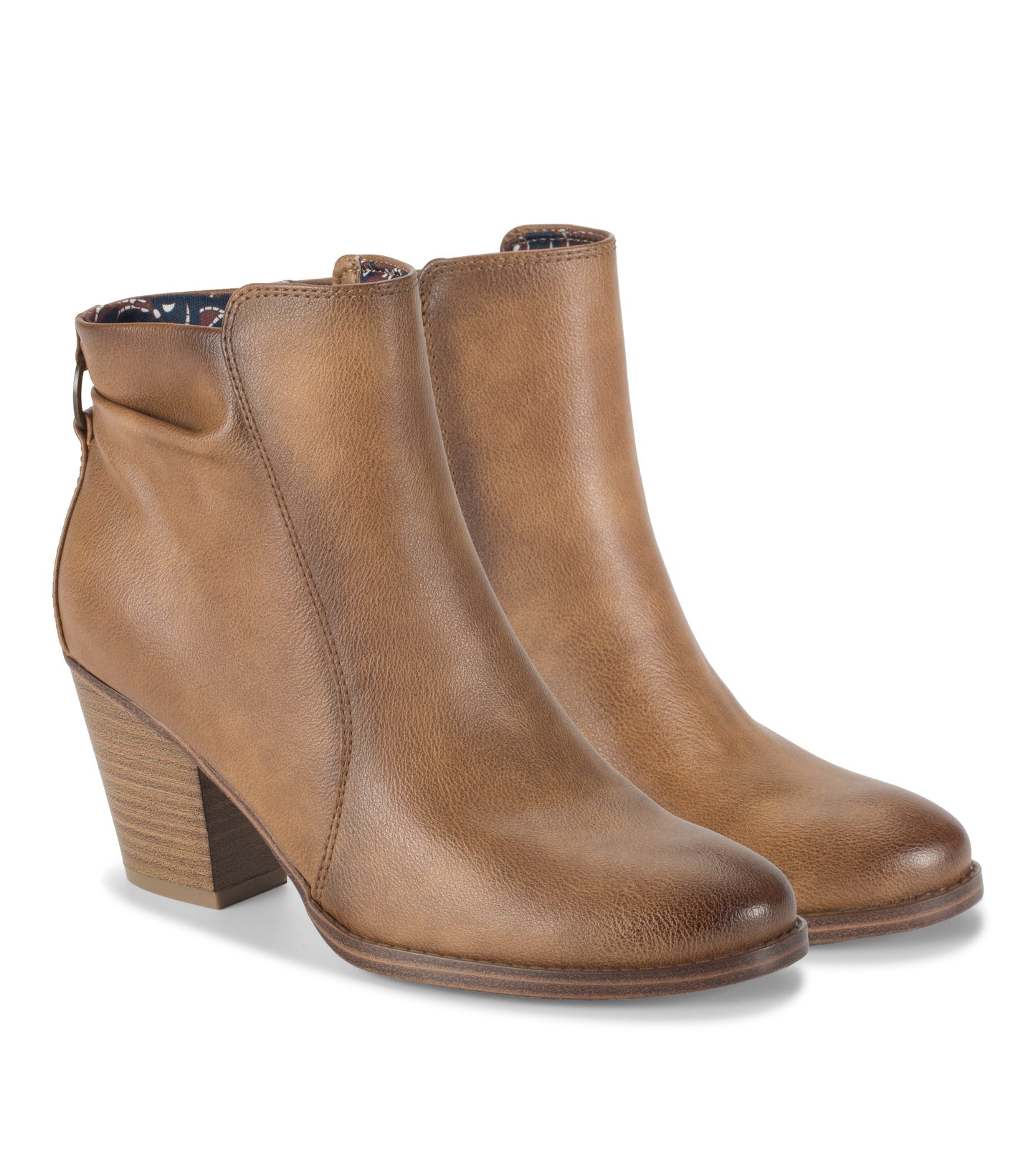 Baretraps Crystal Block Heel Bootie Auburn