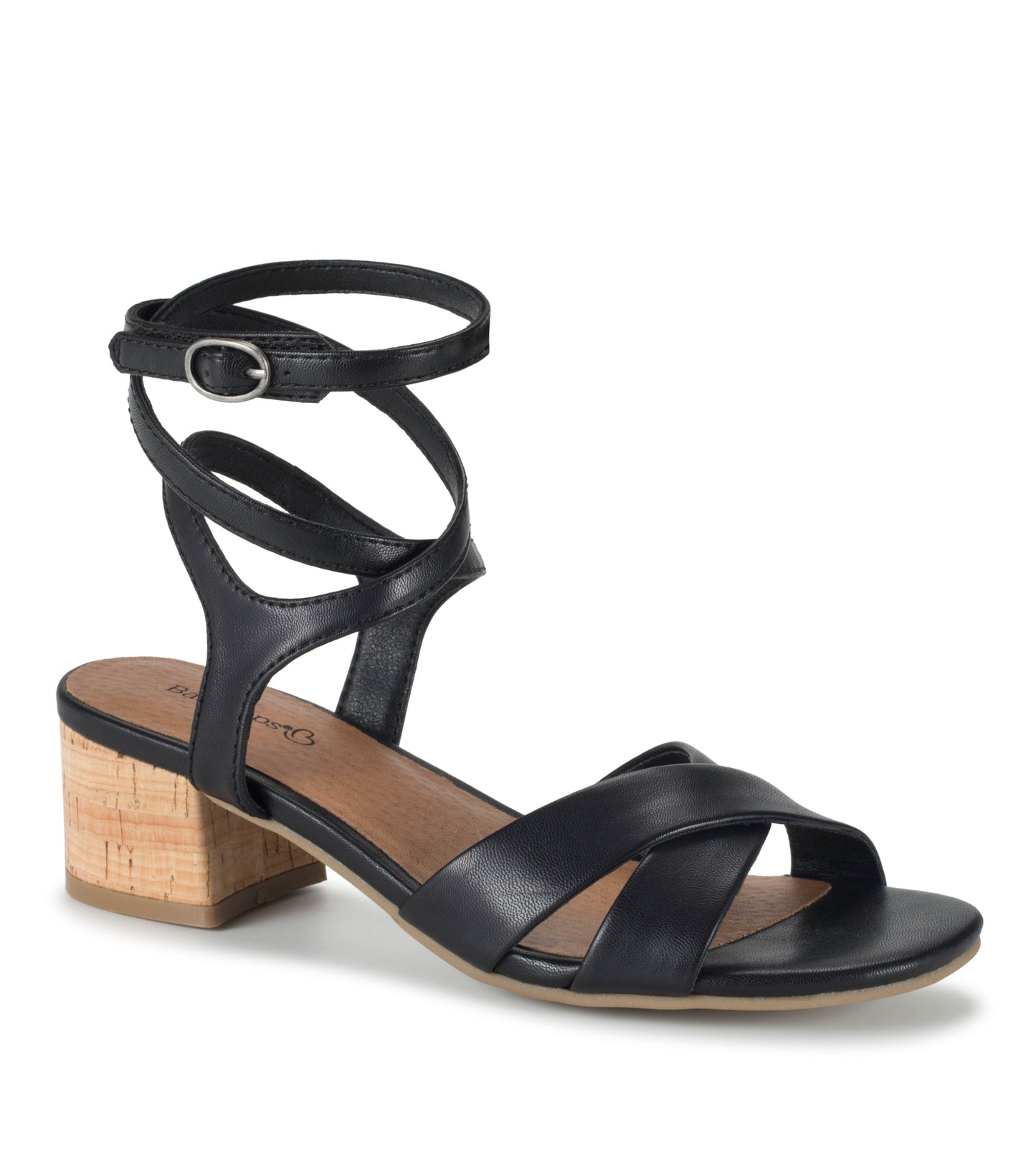 Baretraps Vivian Block Heel Sandal Black