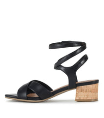 Baretraps Vivian Block Heel Sandal Black
