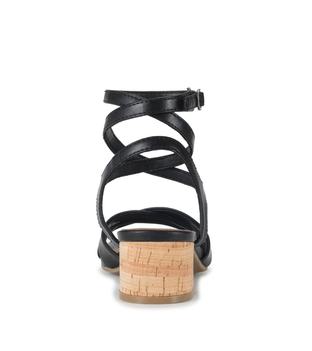 Baretraps Vivian Block Heel Sandal Black