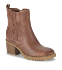 Baretraps Feeney Block Heel Boot Brush Brown