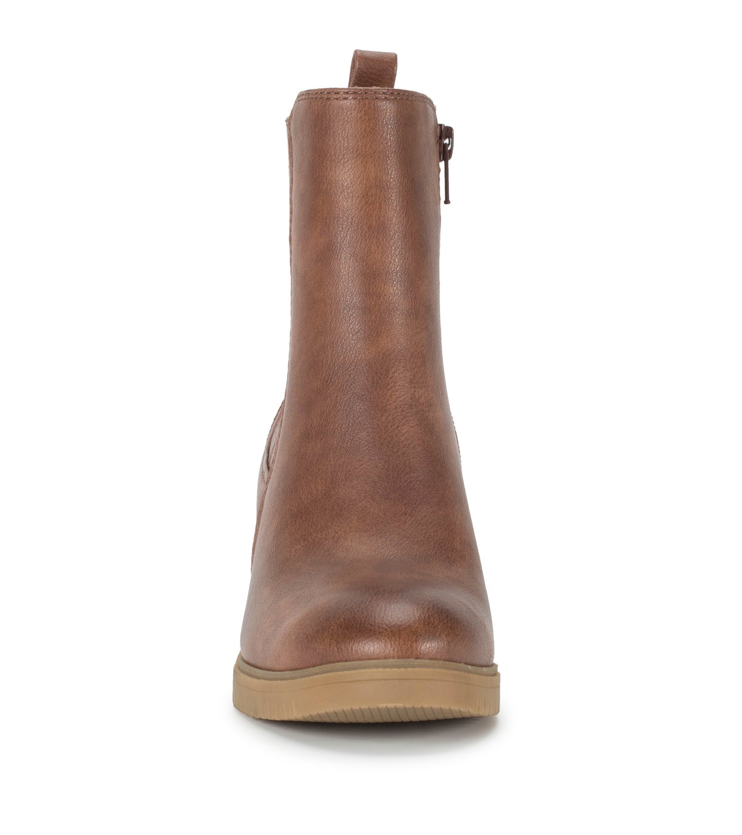 Baretraps Feeney Block Heel Boot Brush Brown