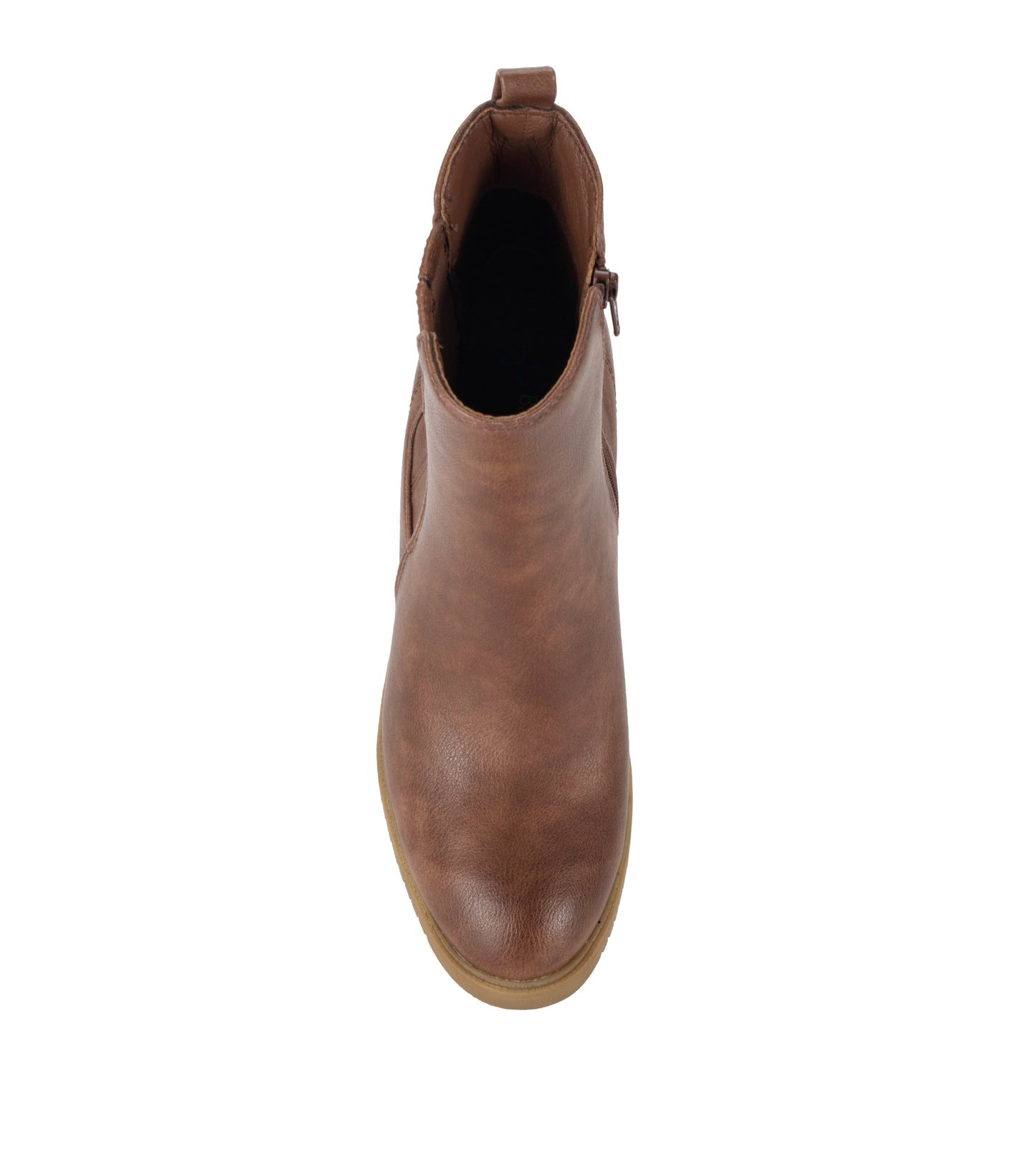 Baretraps Feeney Block Heel Boot Brush Brown