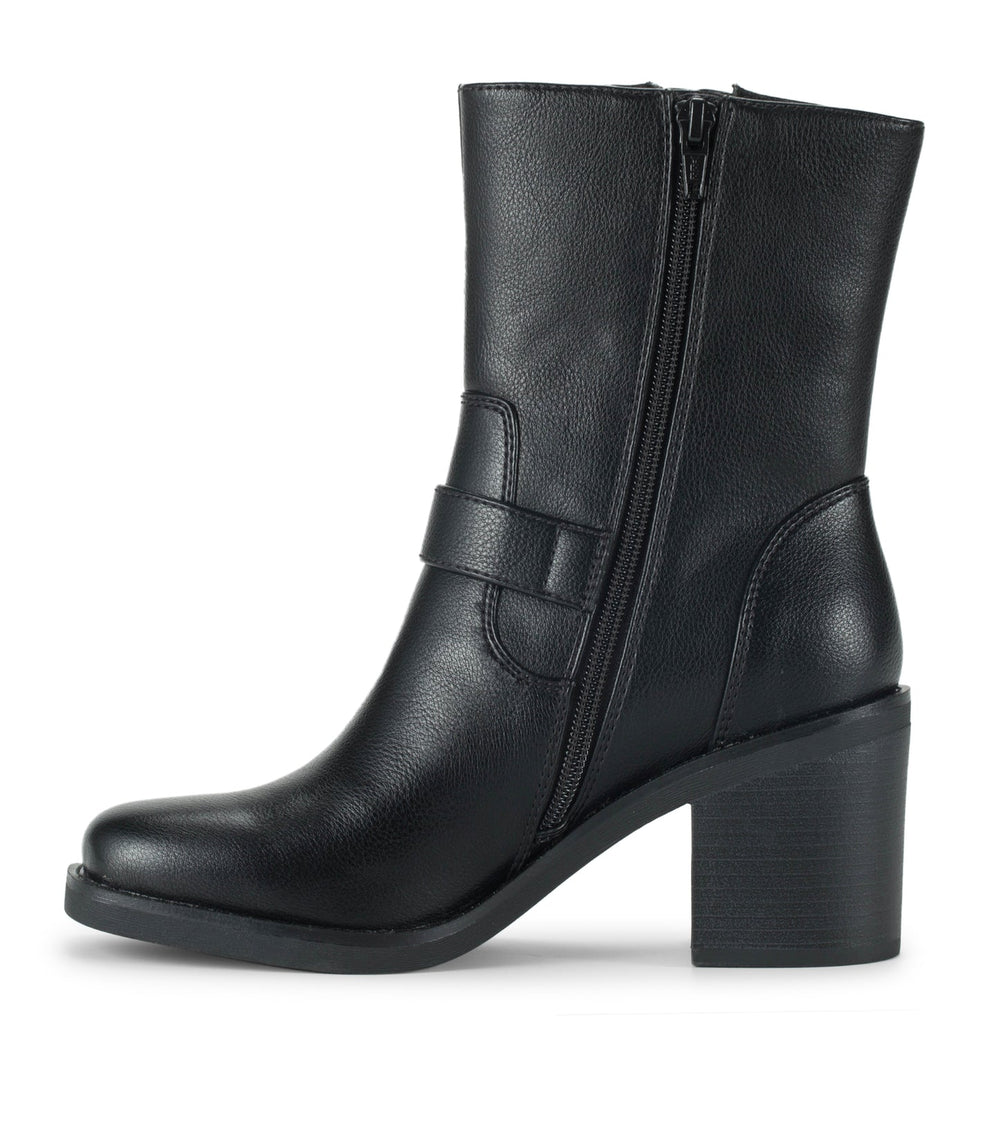 Baretraps Mayla Mid Calf Boot Black