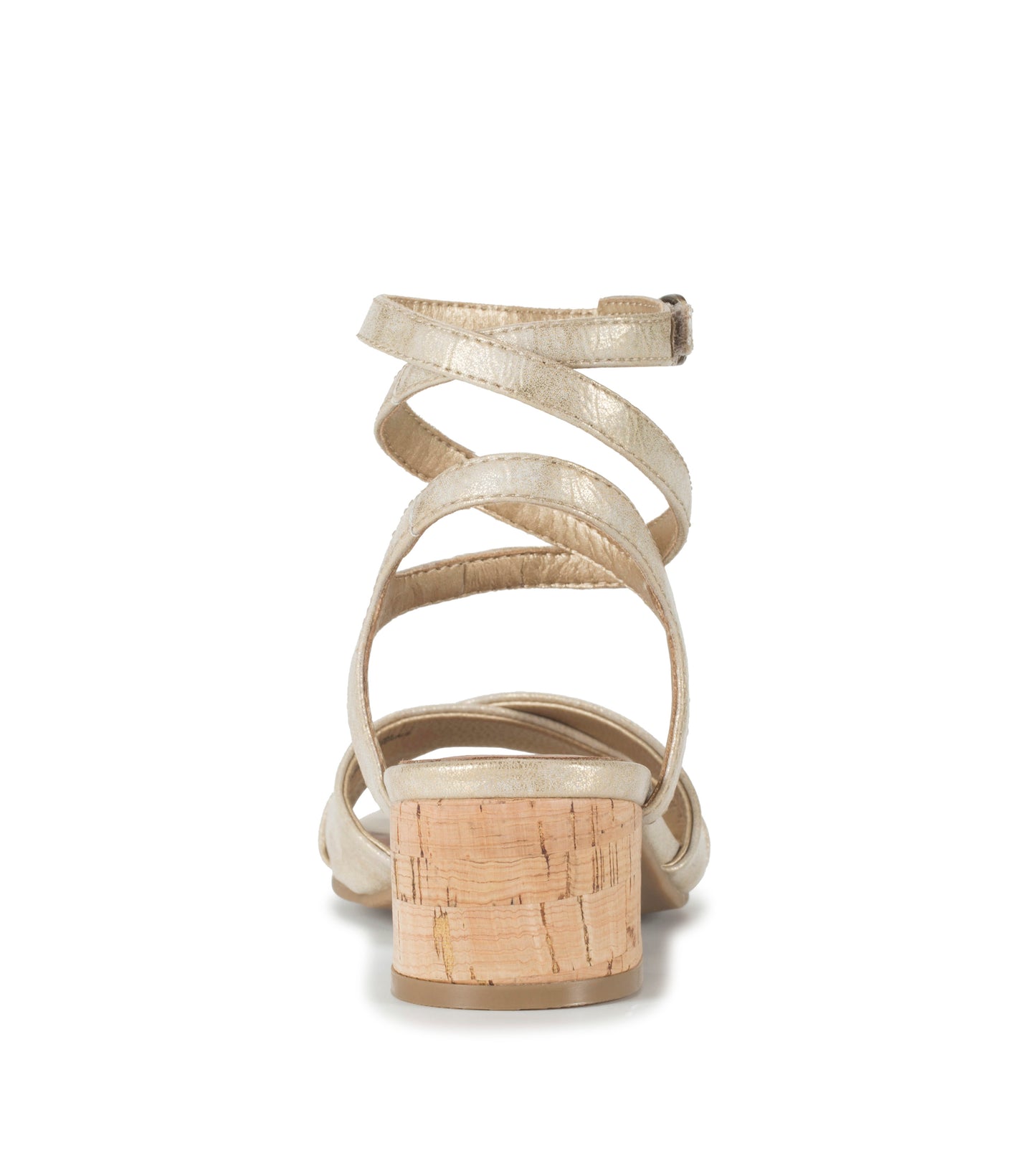Baretraps Vivian Block Heel Sandal Light Gold