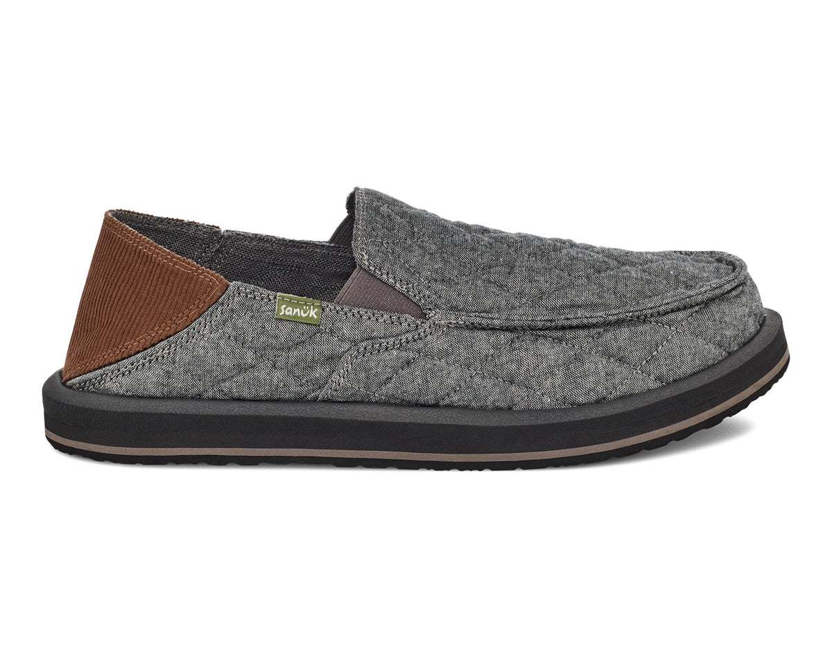 Sanuk Donny Quilted - Men's Loafers & Sliders