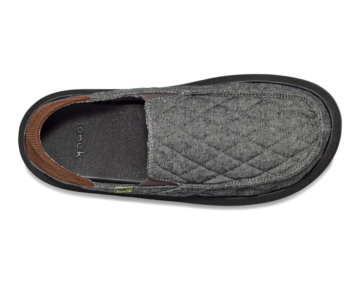 Sanuk Donny Quilted - Men's Loafers & Sliders
